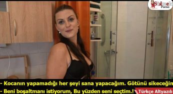 Kocası Boşaltamayınca Adam Tutuyor